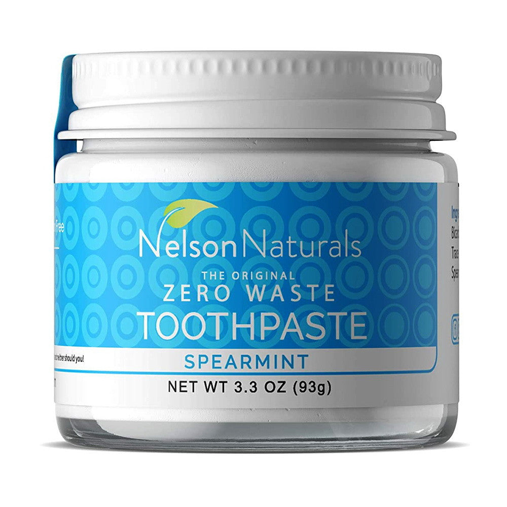 Nelson Naturals Spearmint Fluoride Free Toothpaste, 3.3 oz